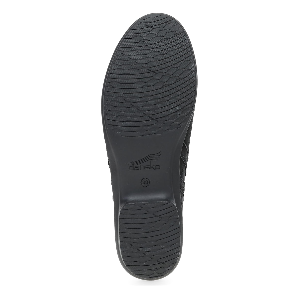 Cheryl Wide Black Burnished Nubuck - Dansko Classic