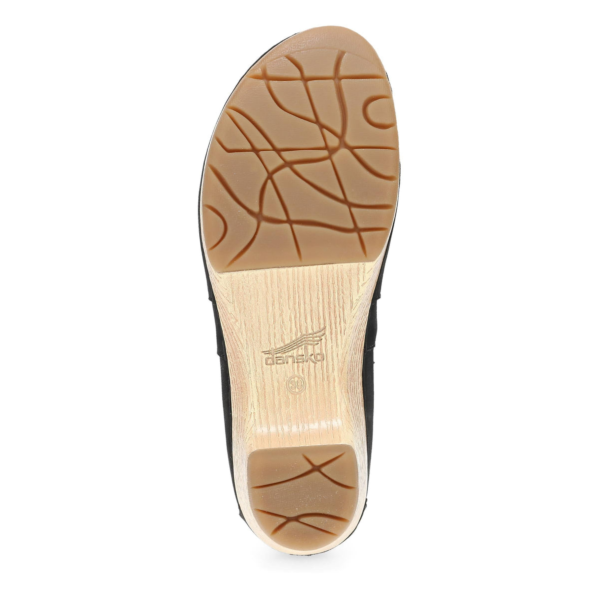 Lane Black Milled Nubuck - Dansko Everyday