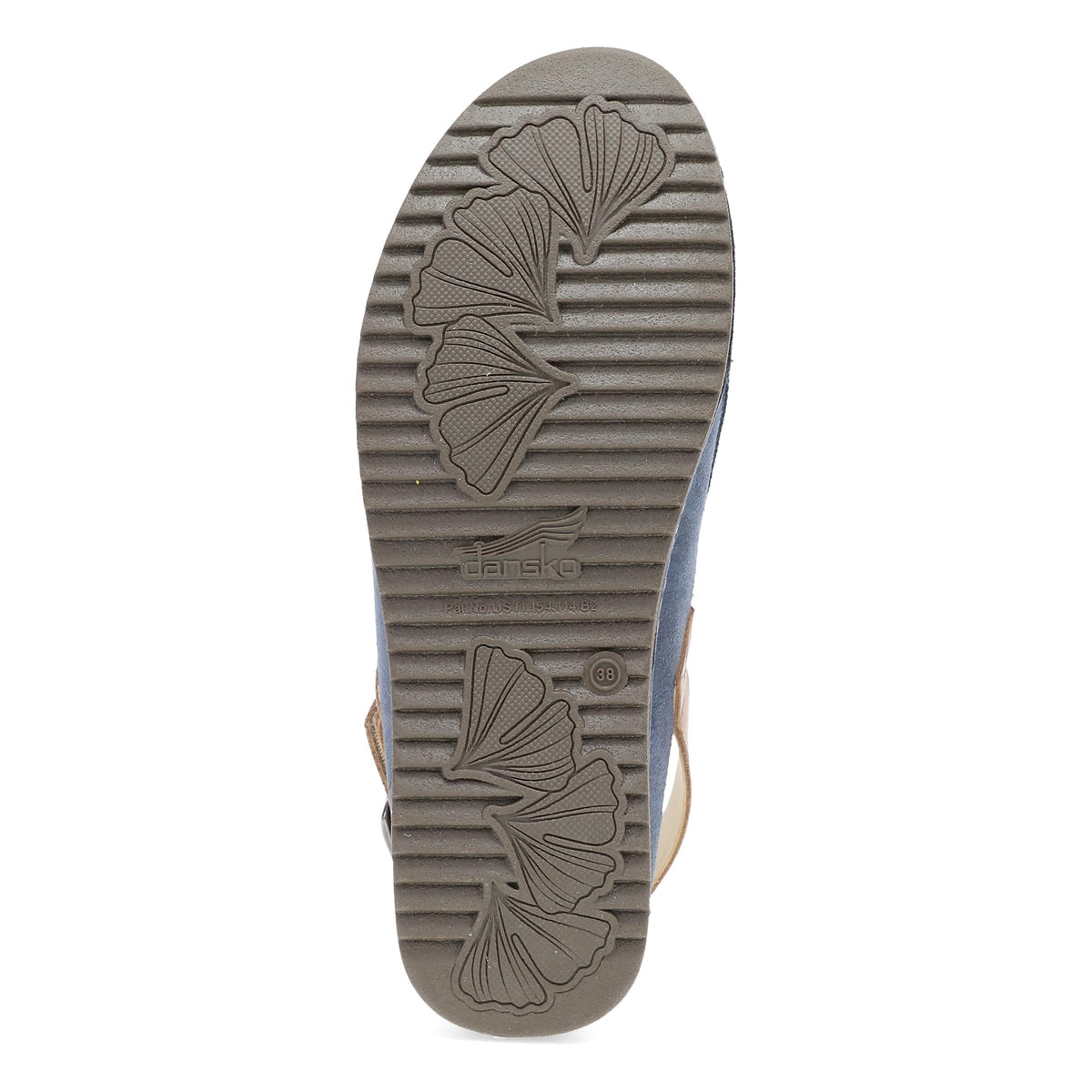 Merrin Blue Burnished Suede - Dansko Exclusive