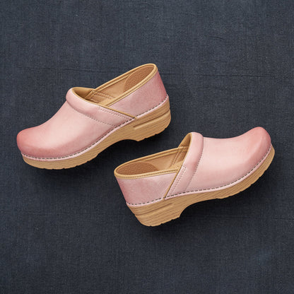 Professional Pink Milled Burnished - Dansko Featured