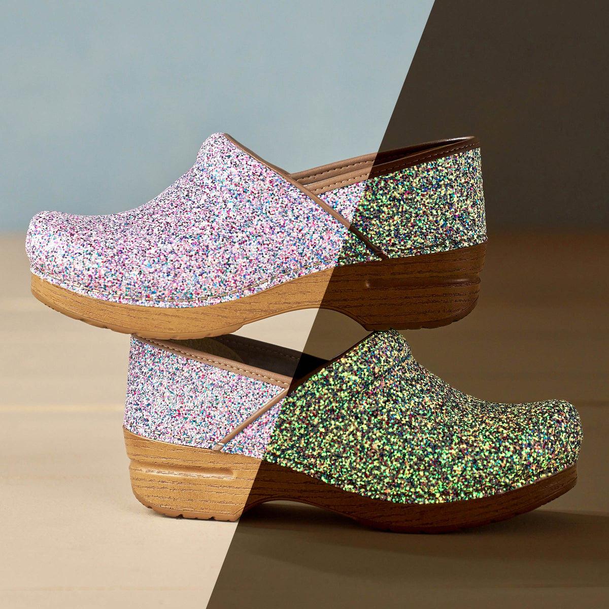 Professional Day Glow Glitter - Dansko Classic