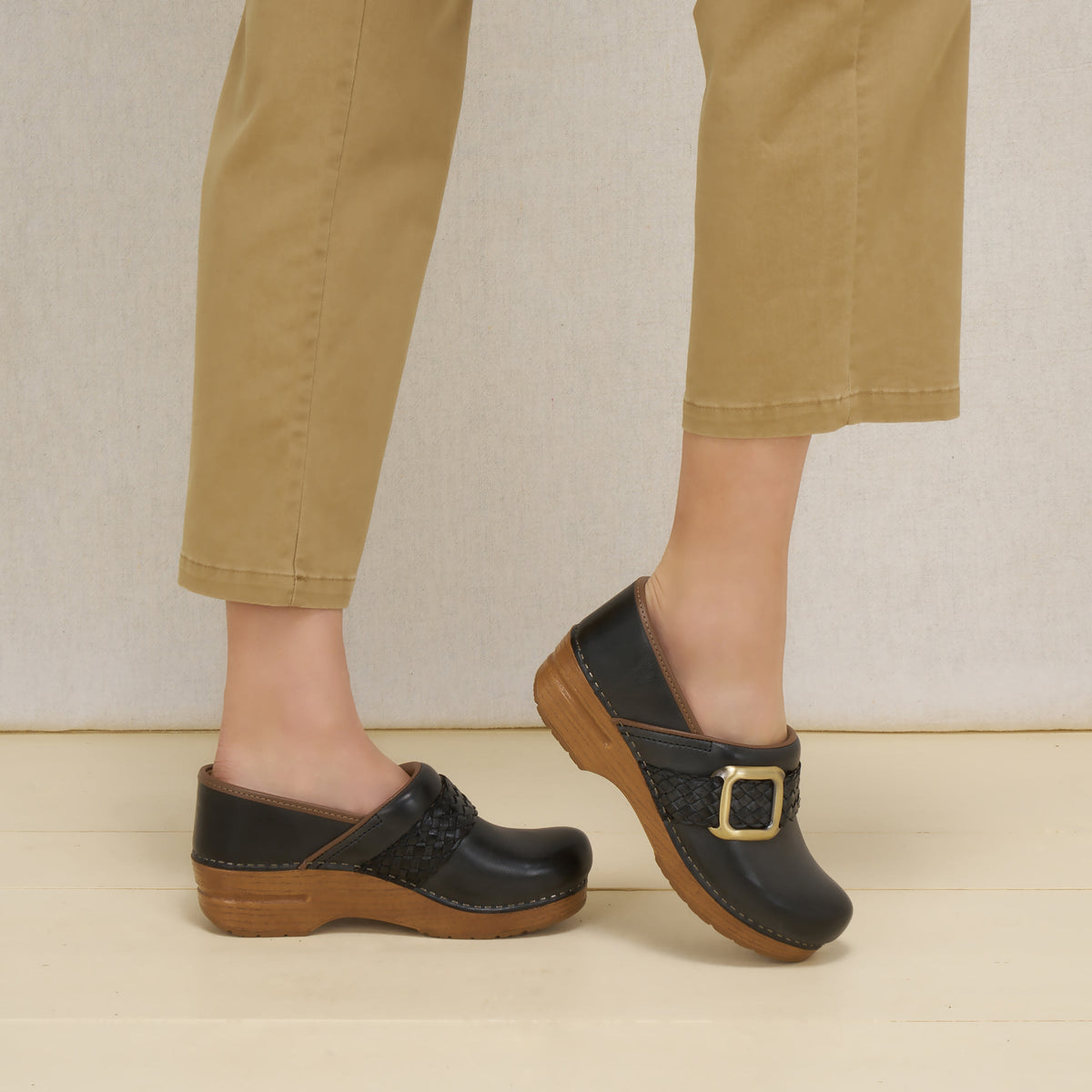 Pro Braided Black Leather - Dansko Exclusive