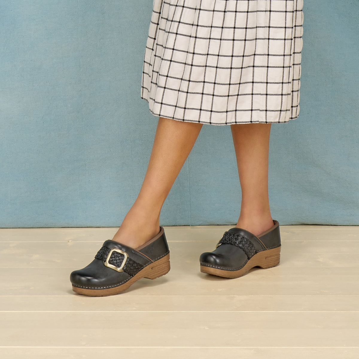 Pro Braided Black Leather - Dansko Exclusive