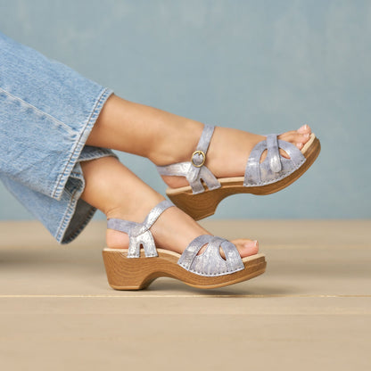 Season Distressed Denim - Dansko Top Pick
