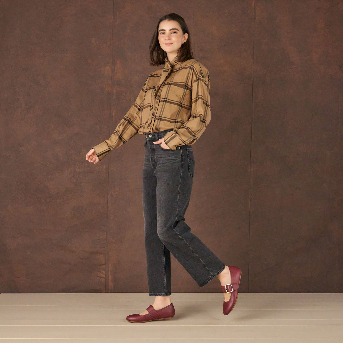 Matilda Sangria Leather - Dansko Quality