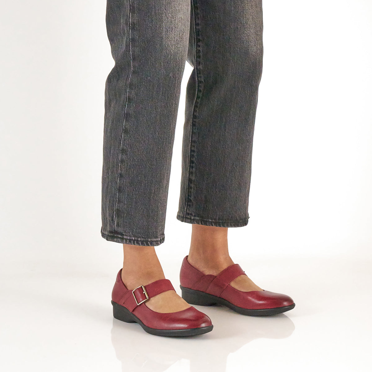 Collette Red Burnished Nubuck - Dansko Exclusive