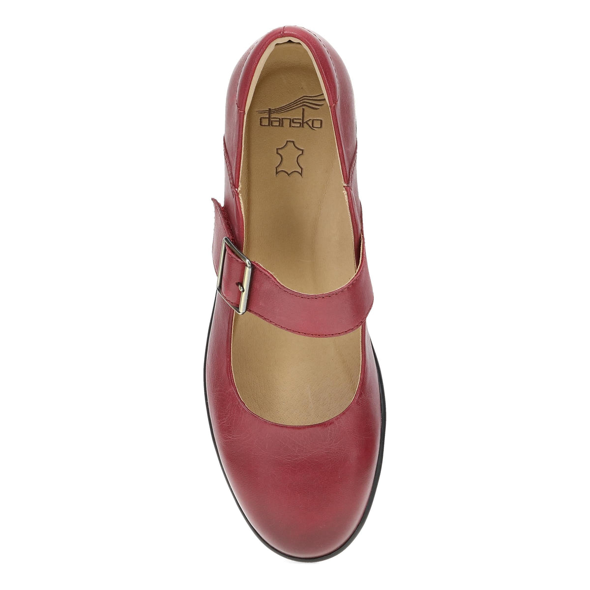 Collette Red Burnished Nubuck - Dansko Exclusive