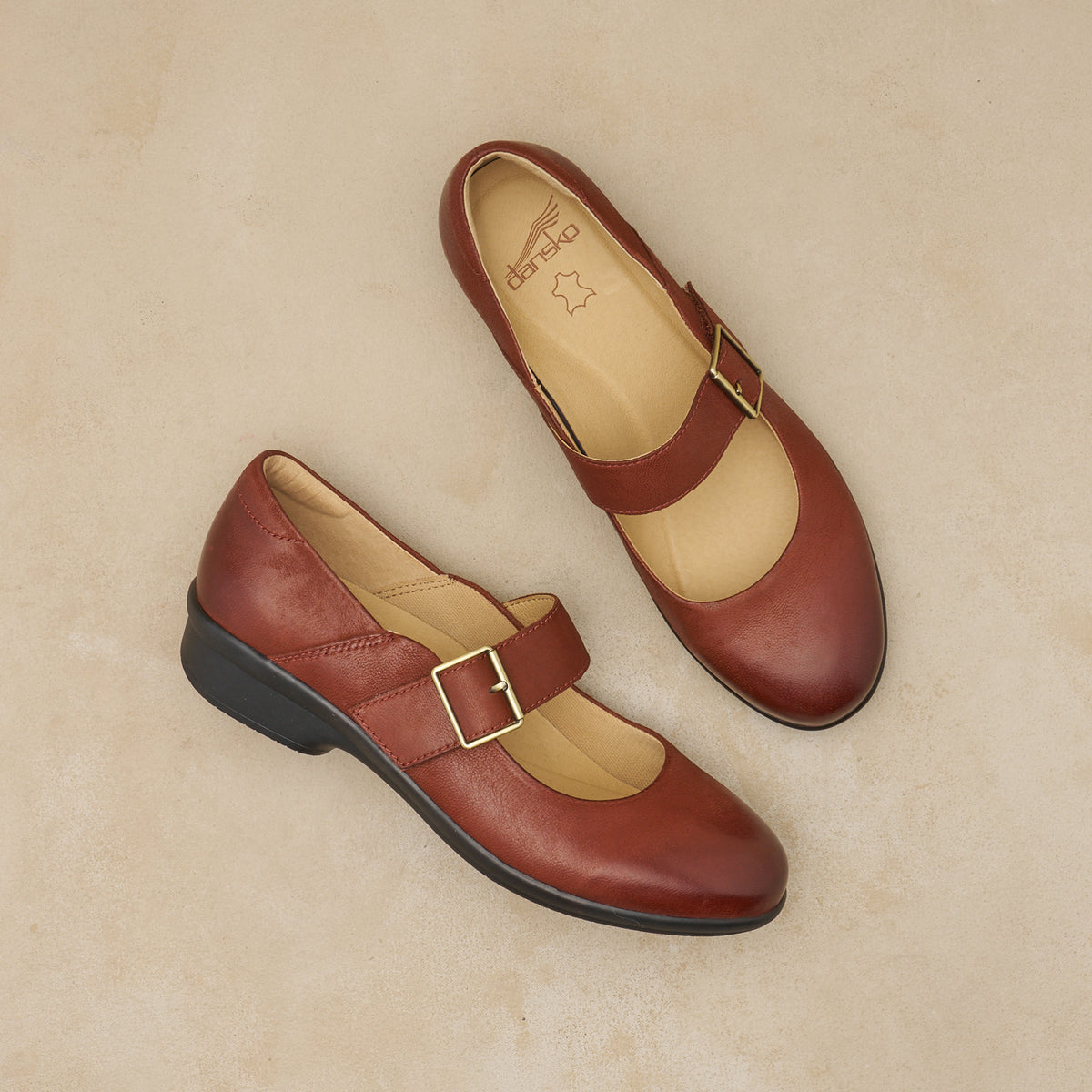 Collette Russet Burnished Nubuck - Dansko Sale