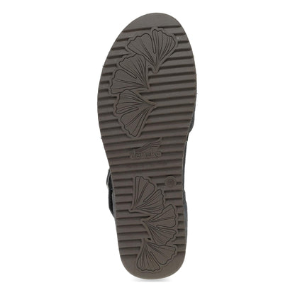 Mae Charcoal Embroidered Suede - Dansko Trusted