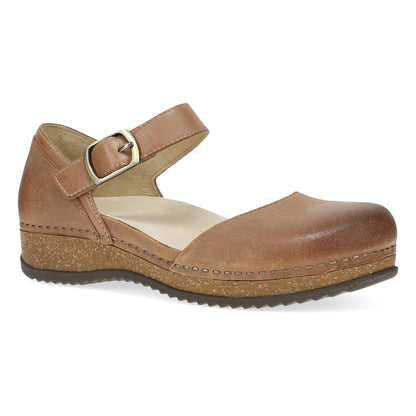 Mae Tan Burnished Suede - Dansko Exclusive
