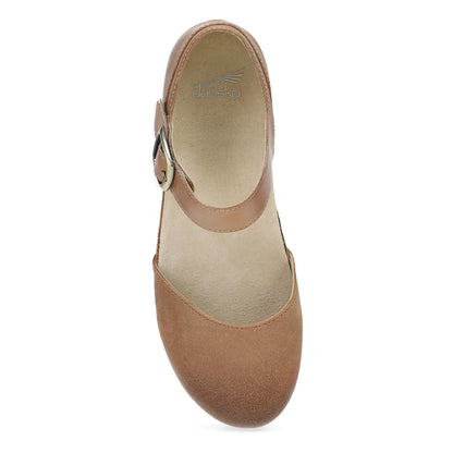 Mae Tan Burnished Suede - Dansko Exclusive