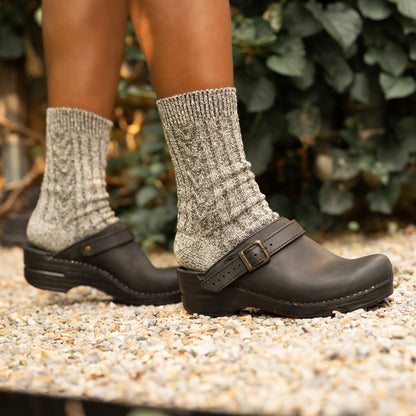 Ingrid Black Oiled - Dansko Sale