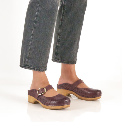 Blaire Clog Sangria - Dansko Smart Buy