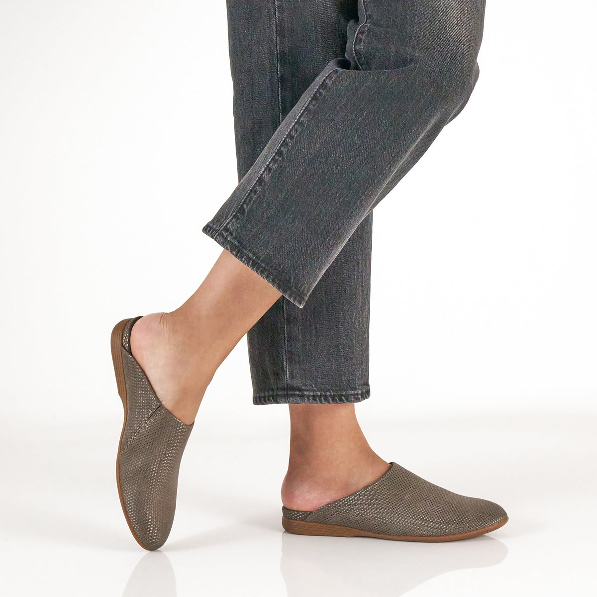 Lysa Grey/Pewter Leather - Dansko Discount