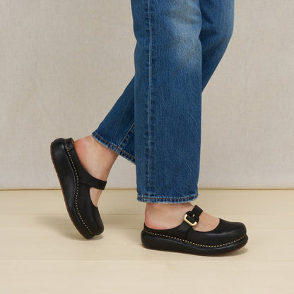 Kimberly Black Leather - Dansko Exclusive