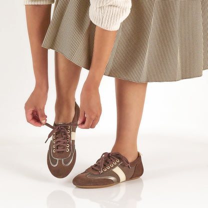 Milana Chocolate/Pewter Suede - Dansko Essential