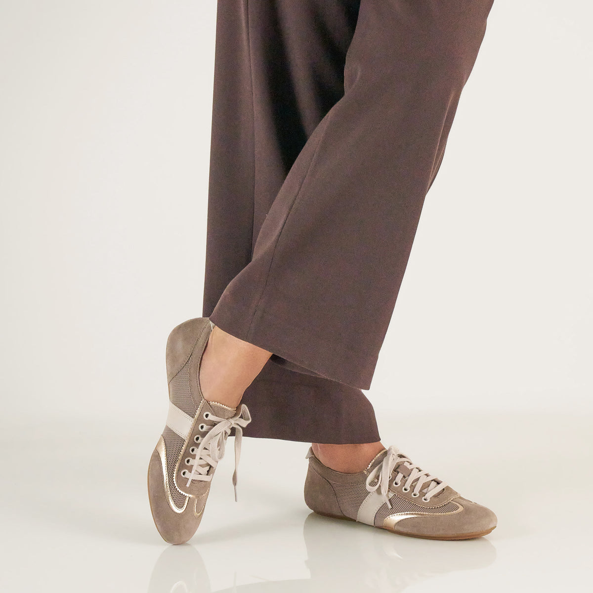 Milana Taupe/Gold Suede - Dansko Deals