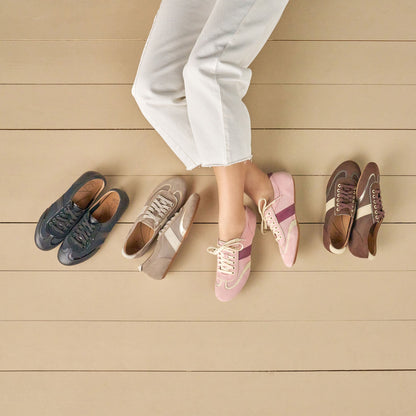 Milana Taupe/Gold Suede - Dansko Deals