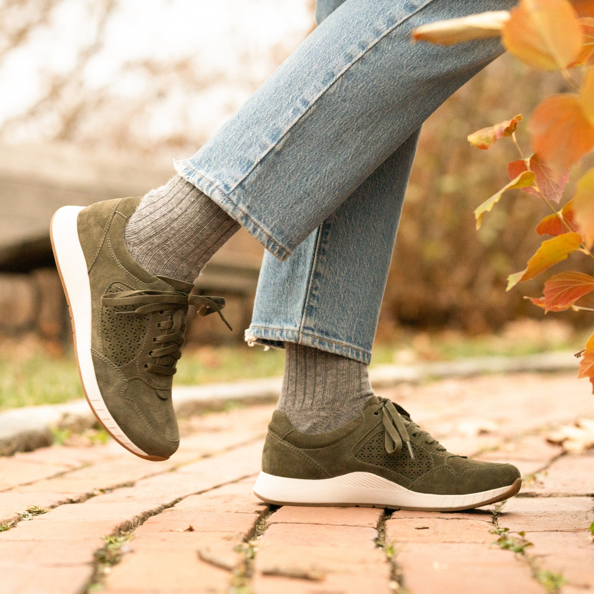 Catie Olive Suede - Dansko Sale