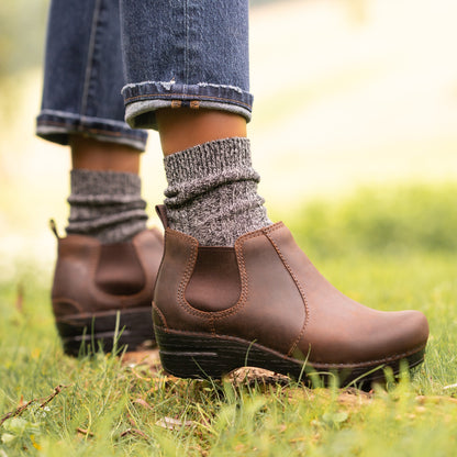Frankie Antique Brown Oiled - Dansko Recommended