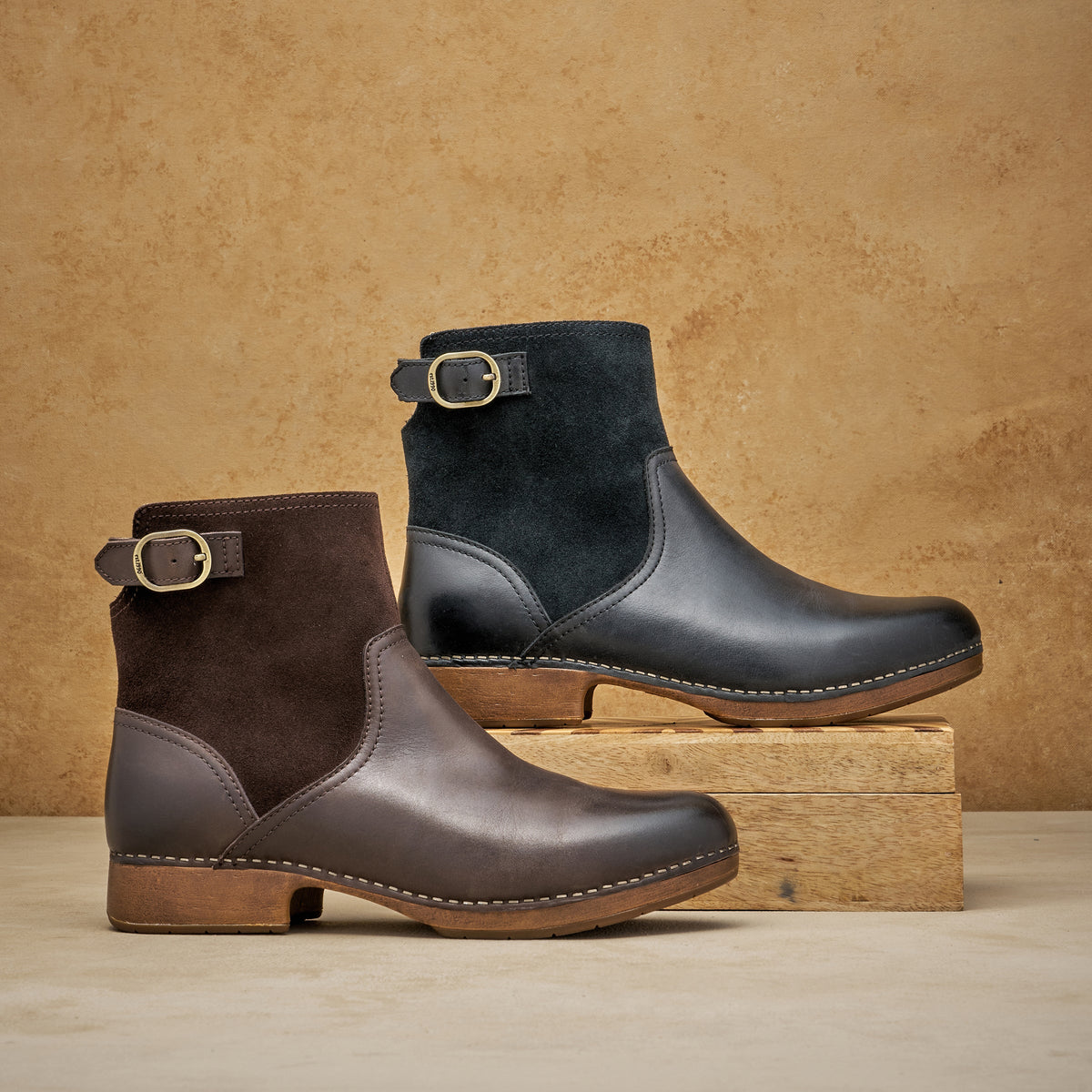 Monique Chocolate Burnished Calf - Dansko Exclusive