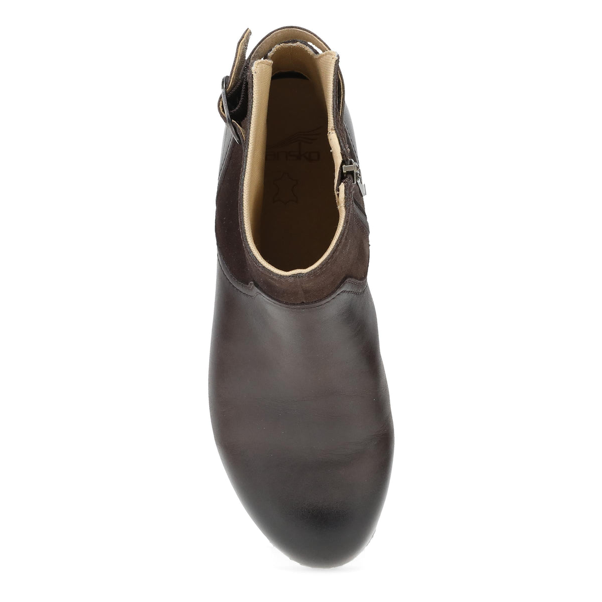 Monique Chocolate Burnished Calf - Dansko Exclusive