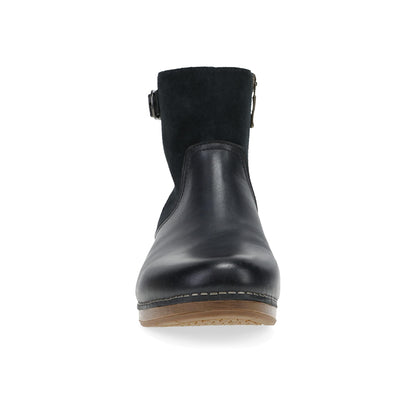 Monique Black Burnished Calf - Dansko Everyday
