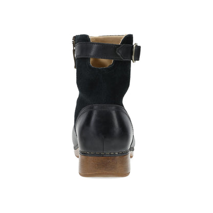 Monique Black Burnished Calf - Dansko Everyday