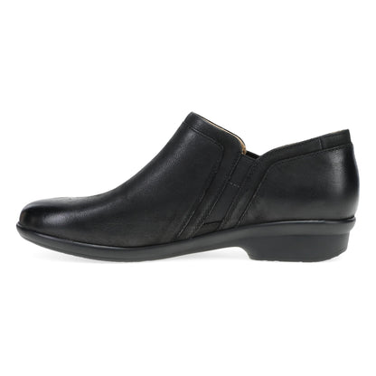 Cheryl Wide Black Burnished Nubuck - Dansko Classic