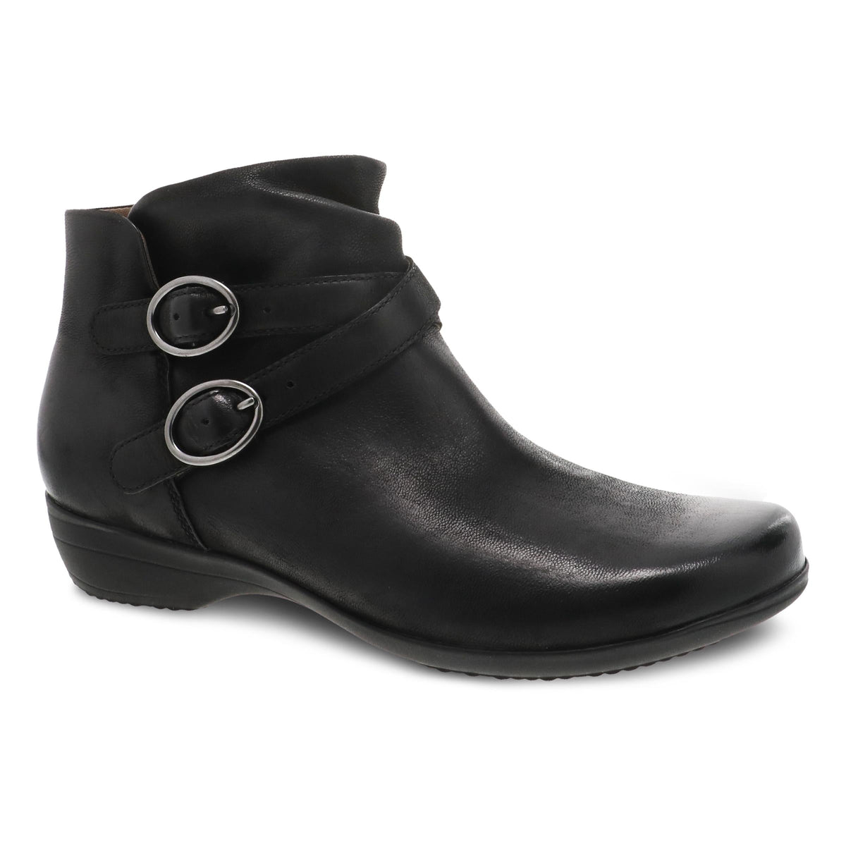 Faithe Black Burnished Nubuck - Dansko Deals