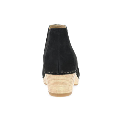 Lane Black Milled Nubuck - Dansko Everyday