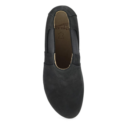 Lane Black Milled Nubuck - Dansko Everyday