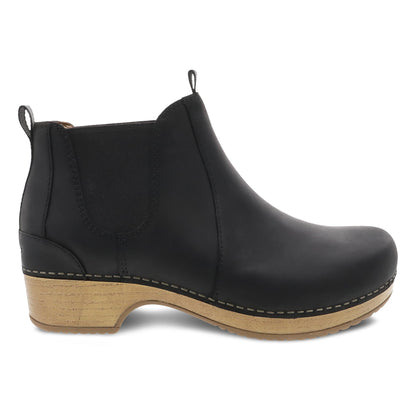 Becka Black Oiled Pull Up - Dansko Smart Buy
