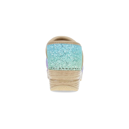 Wide Pro Pastel Rainbow Glitter - Dansko Special Offer