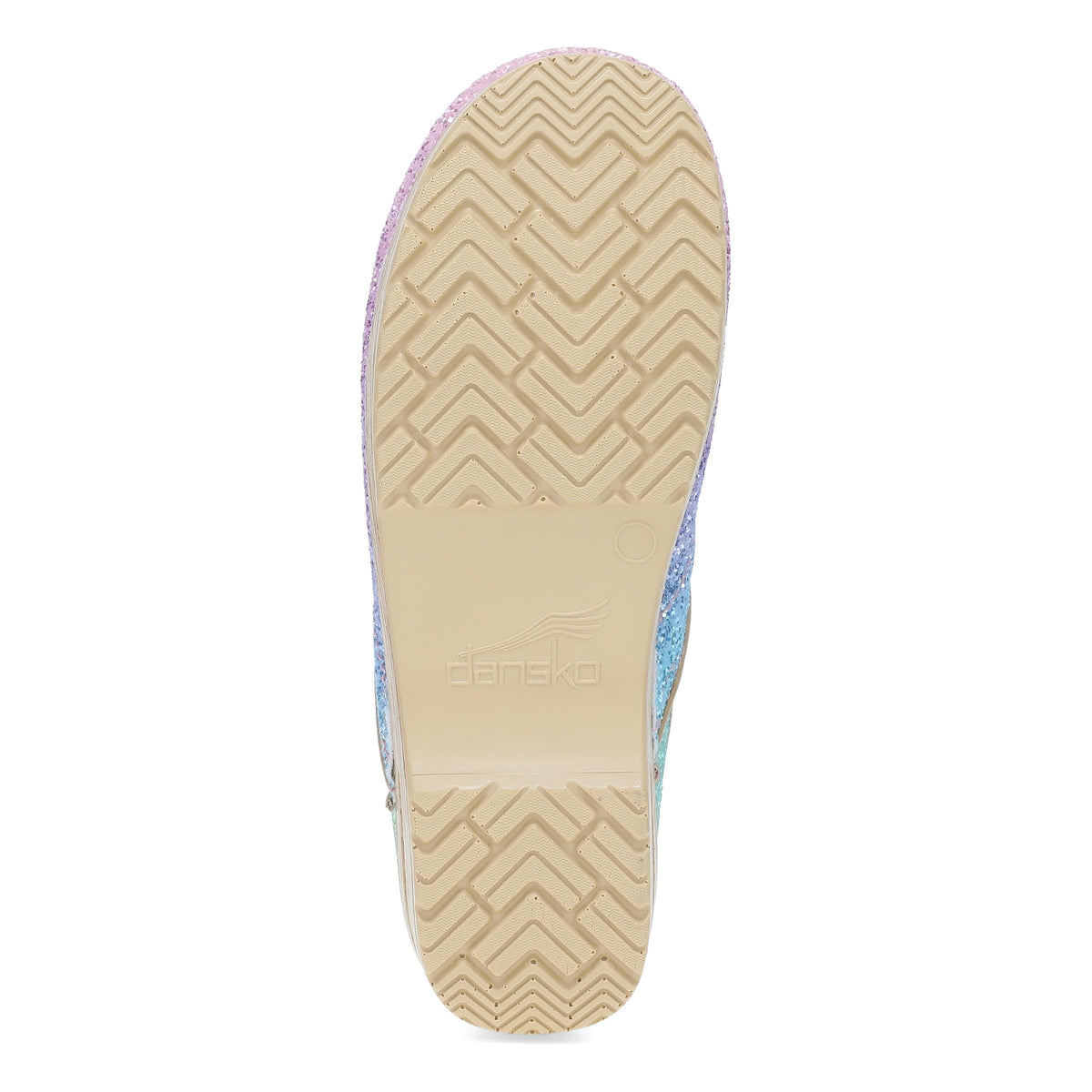 Wide Pro Pastel Rainbow Glitter - Dansko Special Offer
