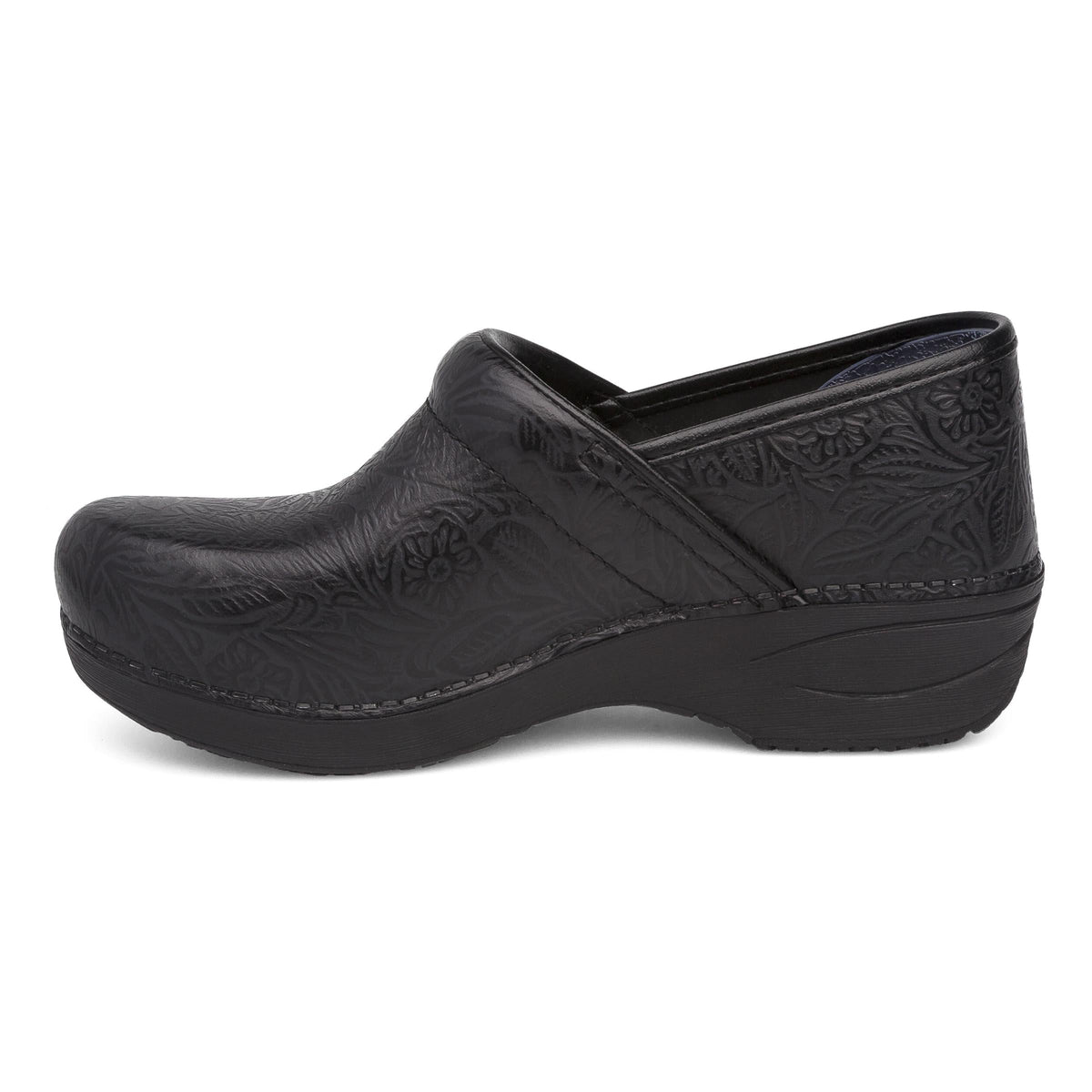 Wide XP 2.0 Black Floral Tooled - Dansko Best Seller