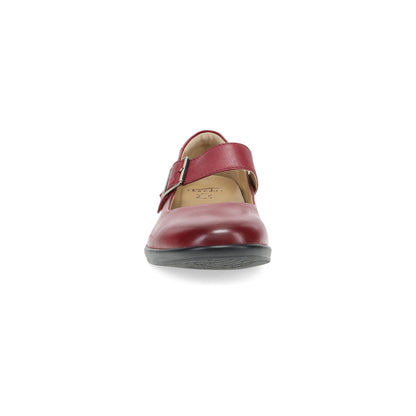 Collette Wide Red Burnished Nubuck - Dansko Top Pick