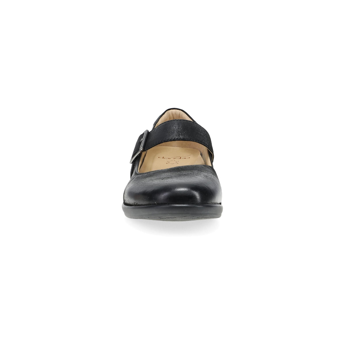 Collette Wide Black Burnished Nubuck - Dansko Exclusive