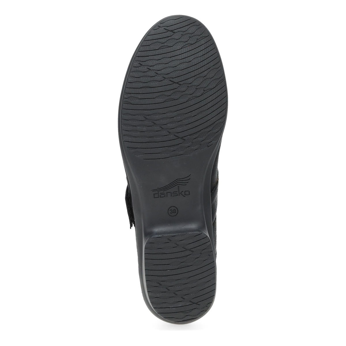 Collette Wide Black Burnished Nubuck - Dansko Exclusive