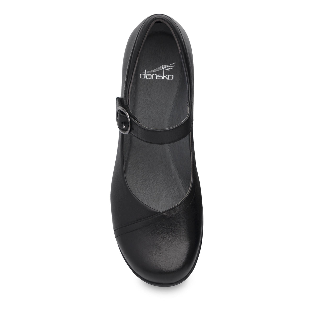 Fawna Wide Black Milled Nappa - Dansko Exclusive
