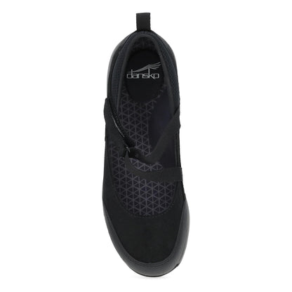 Primrose Black Burnished Suede - Dansko Smart Buy