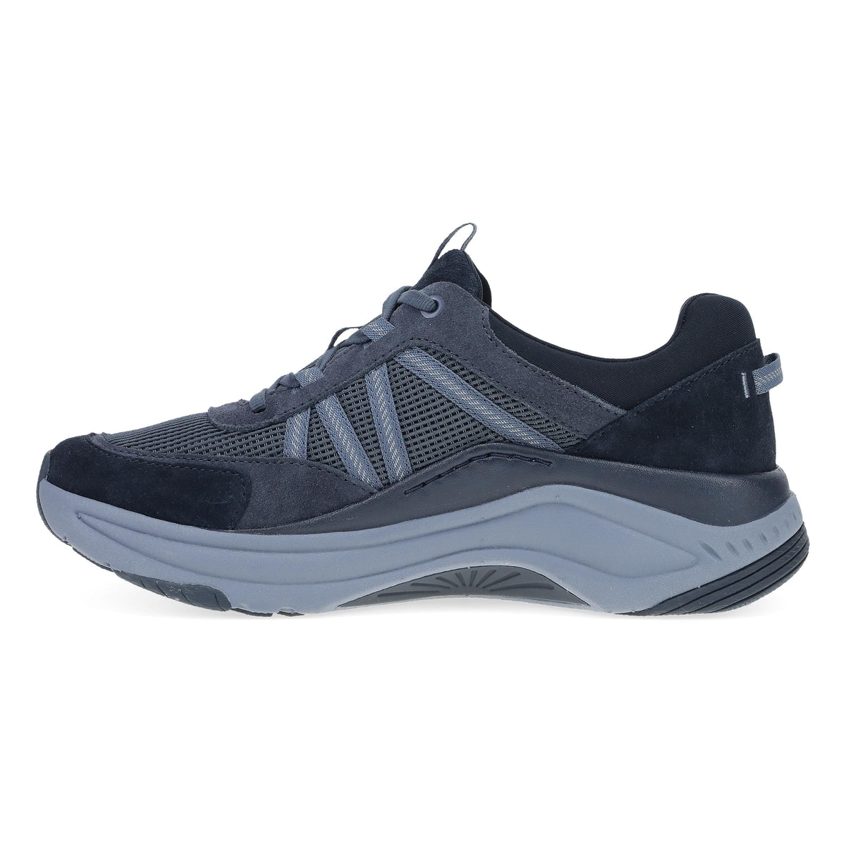 Poppy Navy Suede - Dansko Premium
