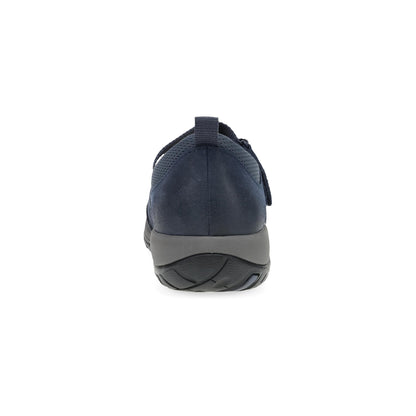 Primrose Navy Burnished Suede - Dansko Essential