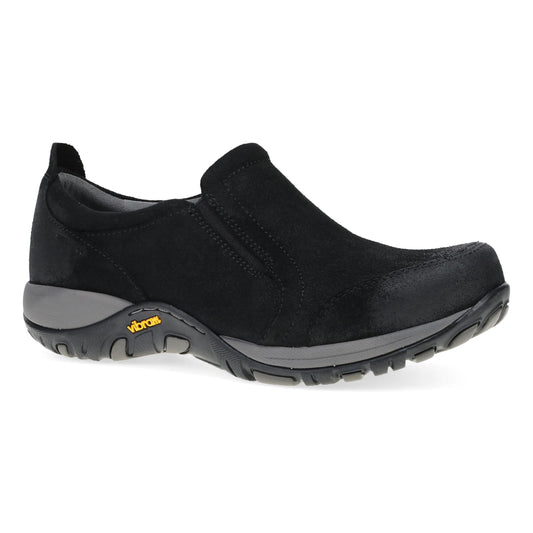 Pippy Black Waterproof Burnished Suede - Dansko Special Offer