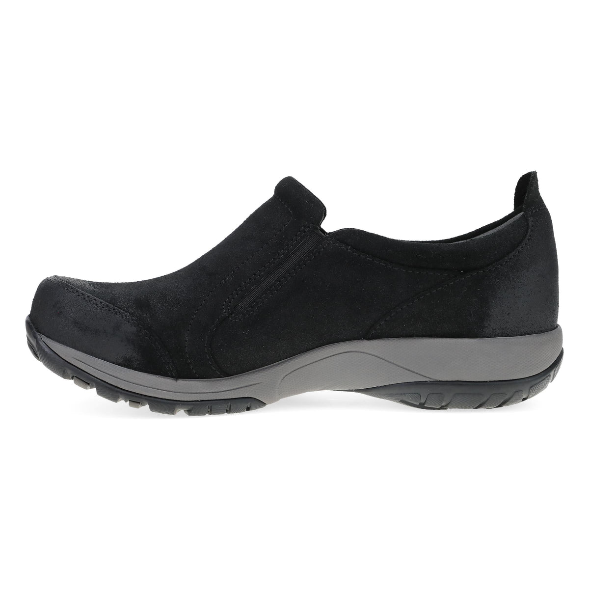 Pippy Black Waterproof Burnished Suede - Dansko Special Offer