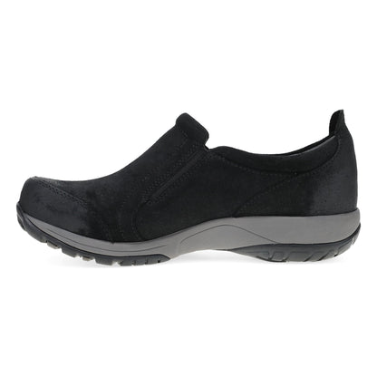 Pippy Black Waterproof Burnished Suede - Dansko Special Offer