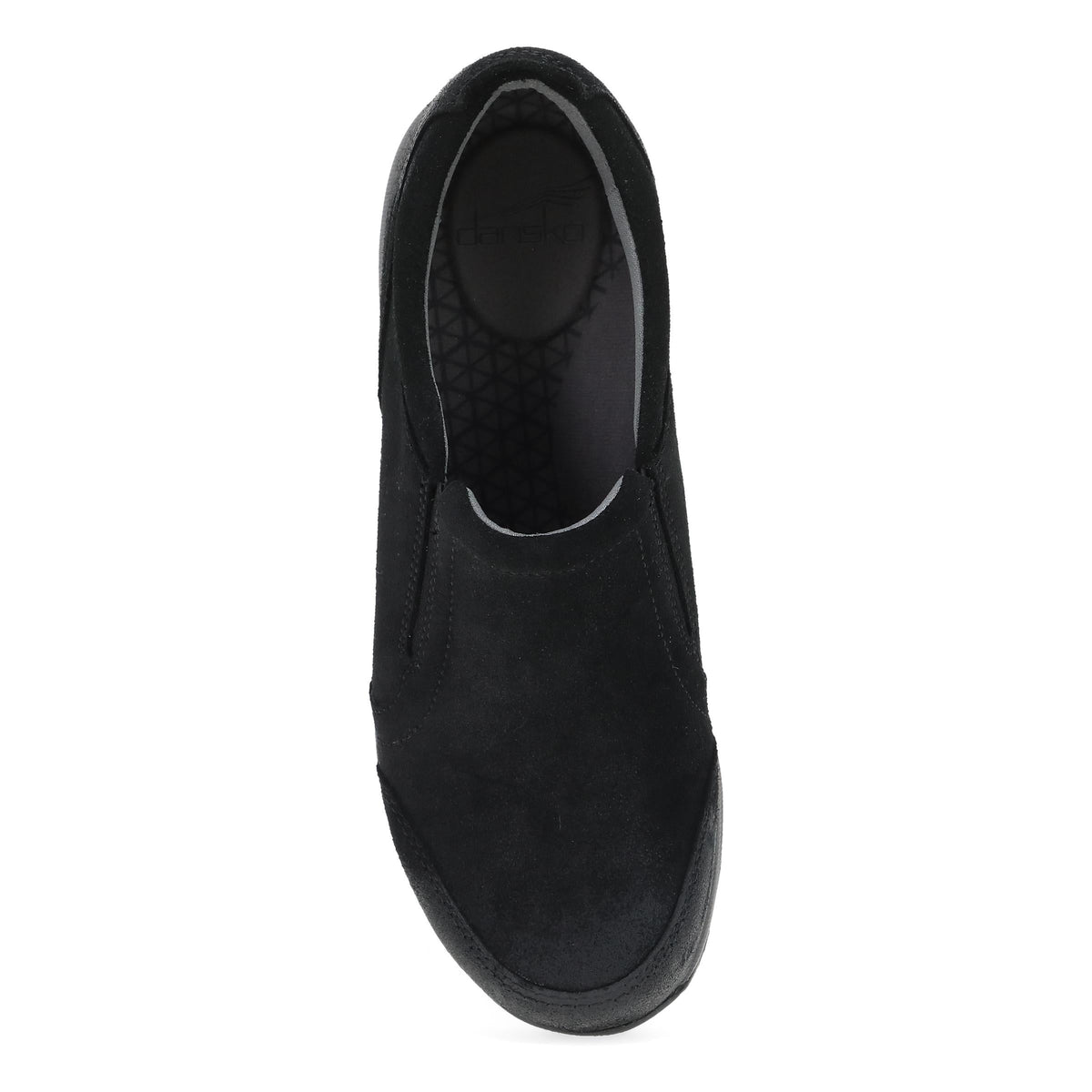 Pippy Black Waterproof Burnished Suede - Dansko Special Offer