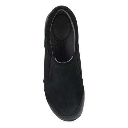 Pippy Black Waterproof Burnished Suede - Dansko Special Offer