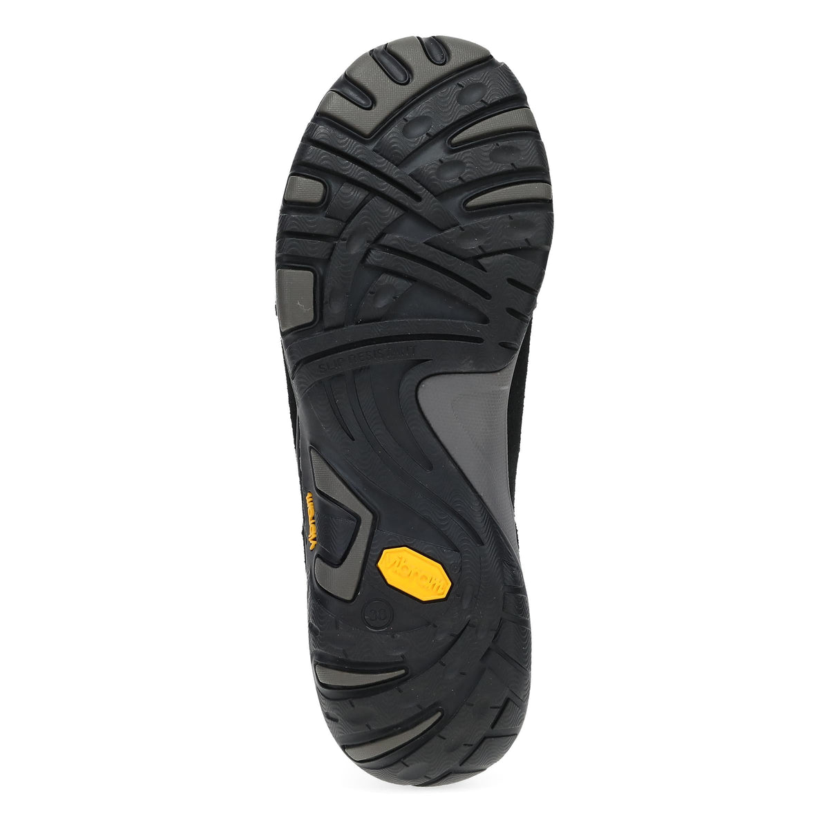 Pippy Black Waterproof Burnished Suede - Dansko Special Offer