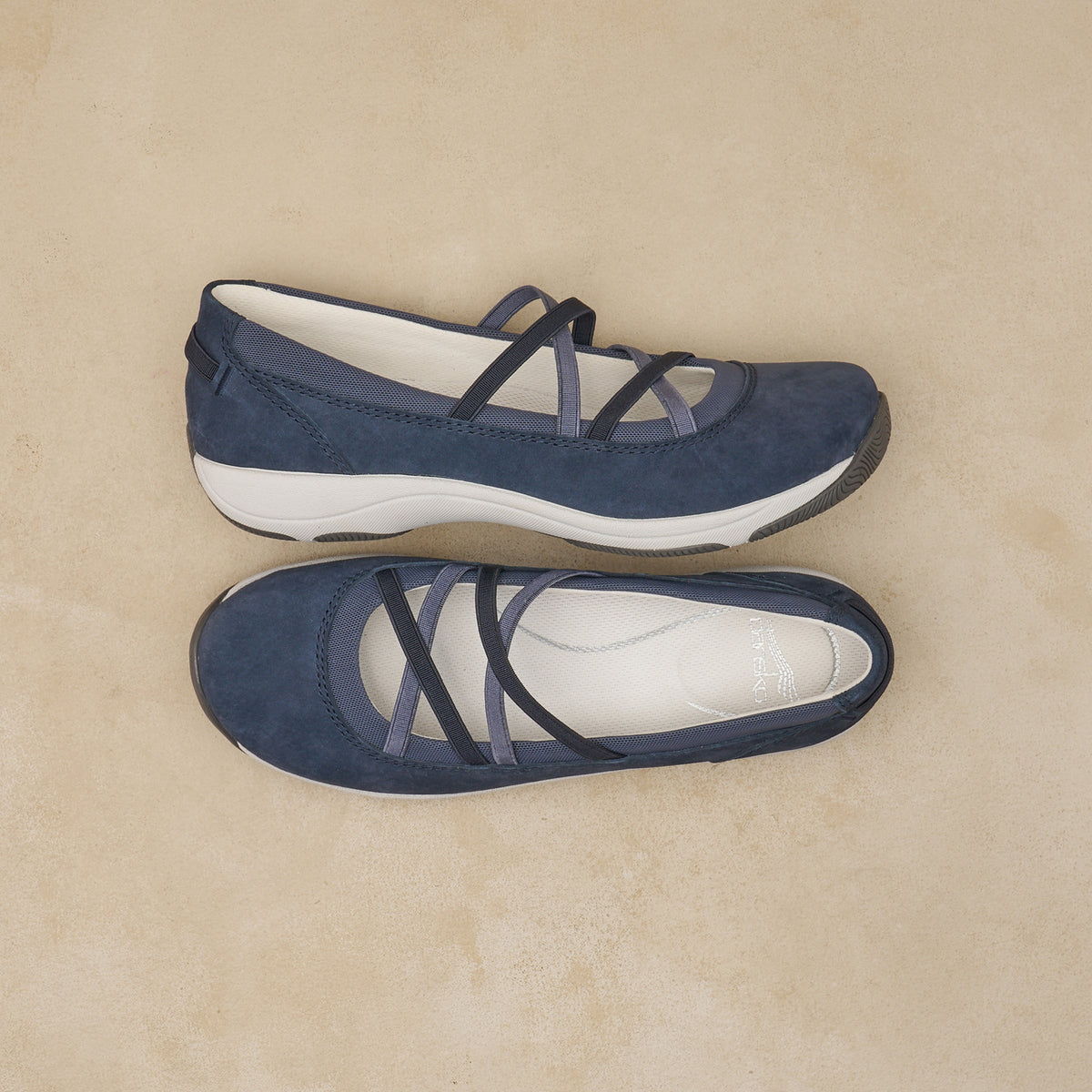 Harper Navy Suede - Dansko Quality